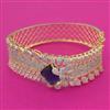 American Diamond Broad Kada with 2 Tone Plating