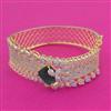 American Diamond Broad Kada with 2 Tone Plating