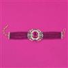 American Diamond Hazoorilal Bracelet with Carat Plating