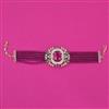 American Diamond Hazoorilal Bracelet with Carat Plating