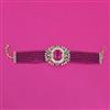 American Diamond Hazoorilal Bracelet with Carat Plating