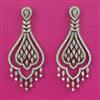 American Diamond Classic Earring with Rhodium Plating 2 Tone Plating Mehndi Plating Carat Plating