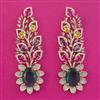 American Diamond Hazoorilal Earring with Carat Plating