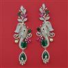 American Diamond Hazoorilal Earring with Carat Plating