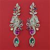 American Diamond Hazoorilal Earring with Carat Plating