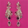 American Diamond Hazoorilal Earring with Carat Plating