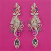 American Diamond Hazoorilal Earring with Carat Plating