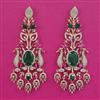 American Diamond Hazoorilal Earring with Carat Plating