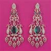 American Diamond Hazoorilal Earring with Carat Plating