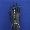 American Diamond Adjustable Hath Pan with Mehndi Plating