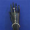 American Diamond Adjustable Hath Pan with Mehndi Plating