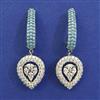 American Diamond Classic Earring with Black Plating
