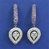 American Diamond Classic Earring with Black Plating