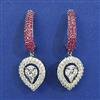 American Diamond Classic Earring with Black Plating
