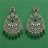American Diamond Classic Earring with Mehndi Plating