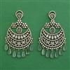 American Diamond Classic Earring with Mehndi Plating