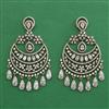 American Diamond Classic Earring with Mehndi Plating