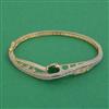 American Diamond Openable kada with 2 Tone Plating