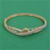 American Diamond Openable kada with 2 Tone Plating