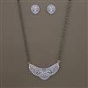 American Diamond Classic Mangalsutra with 2 Tone Plating