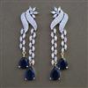 American Diamond Classic Earring with 2 Tone Plating