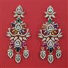 American Diamond Hazoorilal Earring with Carat Plating