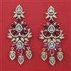 American Diamond Hazoorilal Earring with Carat Plating
