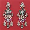 American Diamond Hazoorilal Earring with Carat Plating