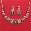 American Diamond Hazoorilal Necklace with Carat Plating