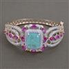 American Diamond Hazoorilal Kada with Carat Plating