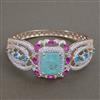 American Diamond Hazoorilal Kada with Carat Plating