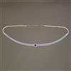 American Diamond Classic Belt with 2 Tone Plating