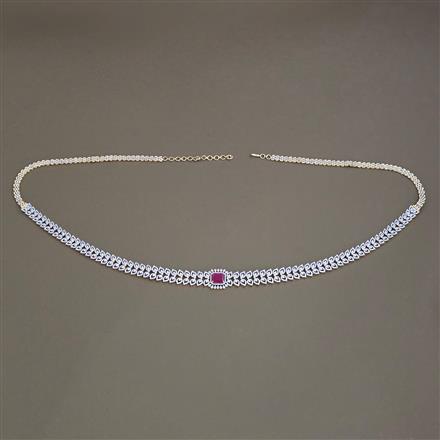 American Diamond Classic Belt with 2 Tone Plating