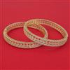 American Diamond Openable Bangles with Carat Plating