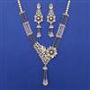 American Diamond Hazoorilal Necklace with Carat Plating
