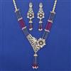 American Diamond Hazoorilal Necklace with Carat Plating