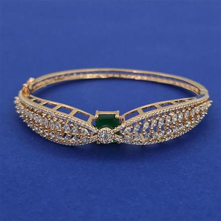 American Diamond Openable kada with Carat Plating