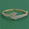American Diamond Openable kada with 2 Tone Plating