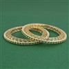 American Diamond Classic Bangles with Gold Plating