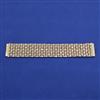 American Diamond Classic Bracelet with 2 Tone Plating Carat Plating