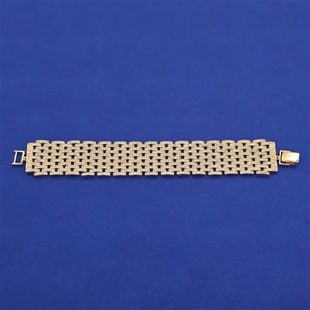 American Diamond Classic Bracelet with Carat Plating