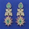 American Diamond Hazoorilal Earring with Carat Plating