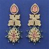 American Diamond Hazoorilal Earring with Carat Plating