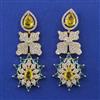 American Diamond Hazoorilal Earring with Carat Plating
