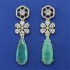 American Diamond Classic Earring with Carat Plating