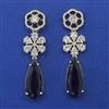 American Diamond Classic Earring with Carat Plating