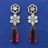 American Diamond Classic Earring with Carat Plating