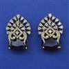 American Diamond Classic Earring with Mehndi Plating