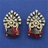 American Diamond Classic Earring with Mehndi Plating