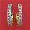 American Diamond Bali with Rhodium Plating 2 Tone Plating